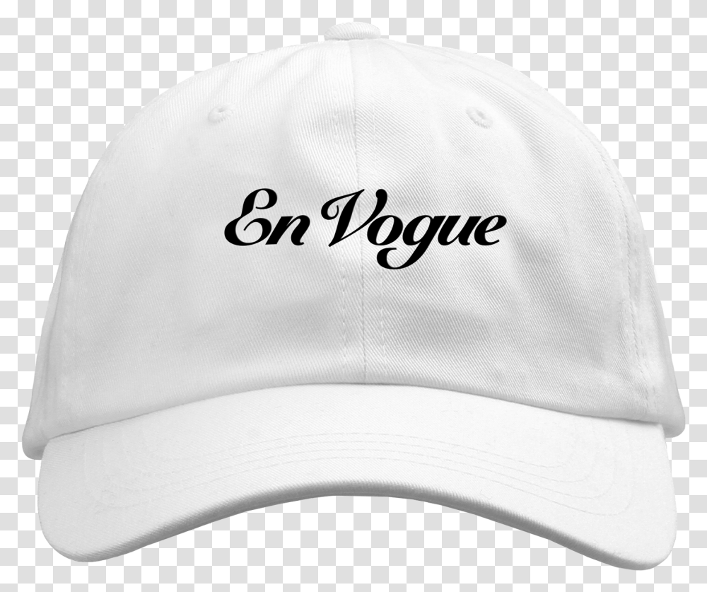 En Vogue White Dad Hat, Apparel, Baseball Cap, Swimwear Transparent Png