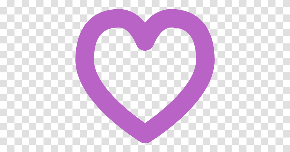 Enabled Feelings Heart Like Love Icon, Rug, Cushion, Pillow, Purple Transparent Png
