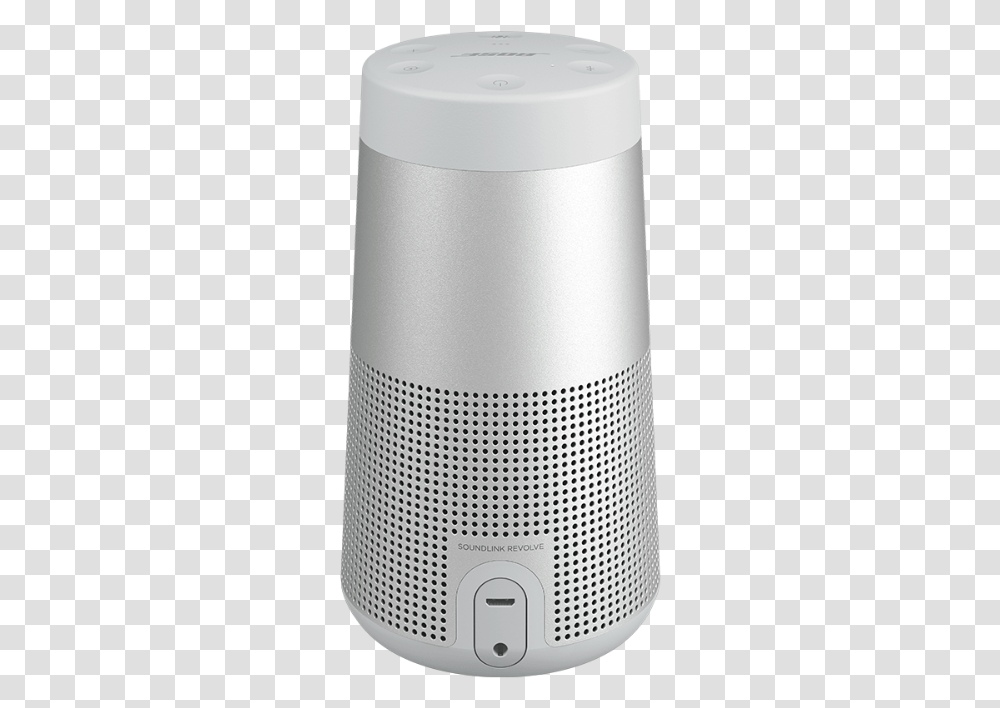 Enceinte Bluetooth Bose Soundlink Revolve Argent, Milk, Beverage, Drink, Cylinder Transparent Png