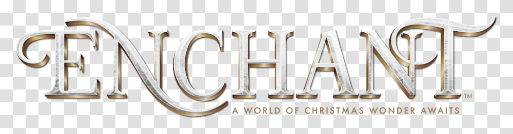 Enchant Christmas Logo, Alphabet, Horseshoe, Gate Transparent Png