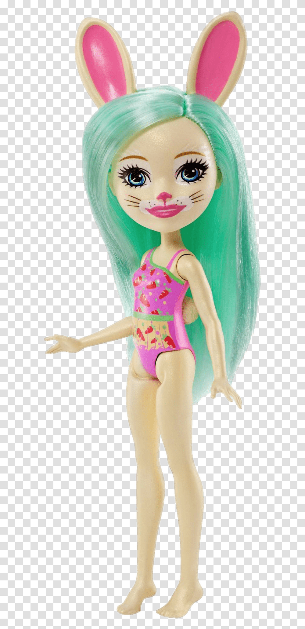Enchantimals Fluffy Bunny, Doll, Toy, Barbie, Figurine Transparent Png