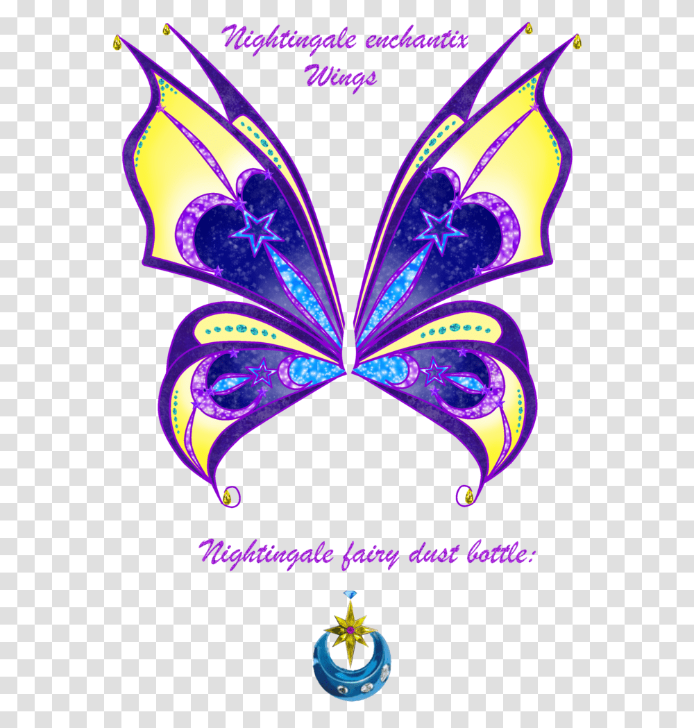 Enchantix Wings Winx Wings, Light, Neon, Heart Transparent Png