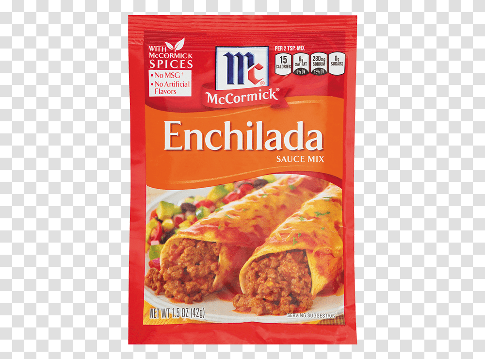 Enchilada Sauce Mix Mccormick Enchilada Sauce, Burrito, Food Transparent Png