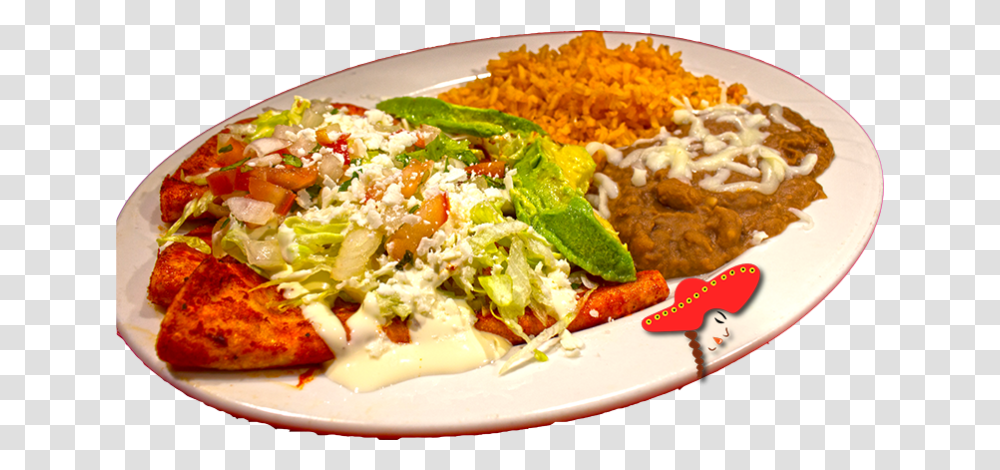 Enchiladas Linda S Downtown Sacramento Mexican Food Baked Goods, Meal, Dish, Platter, Plant Transparent Png