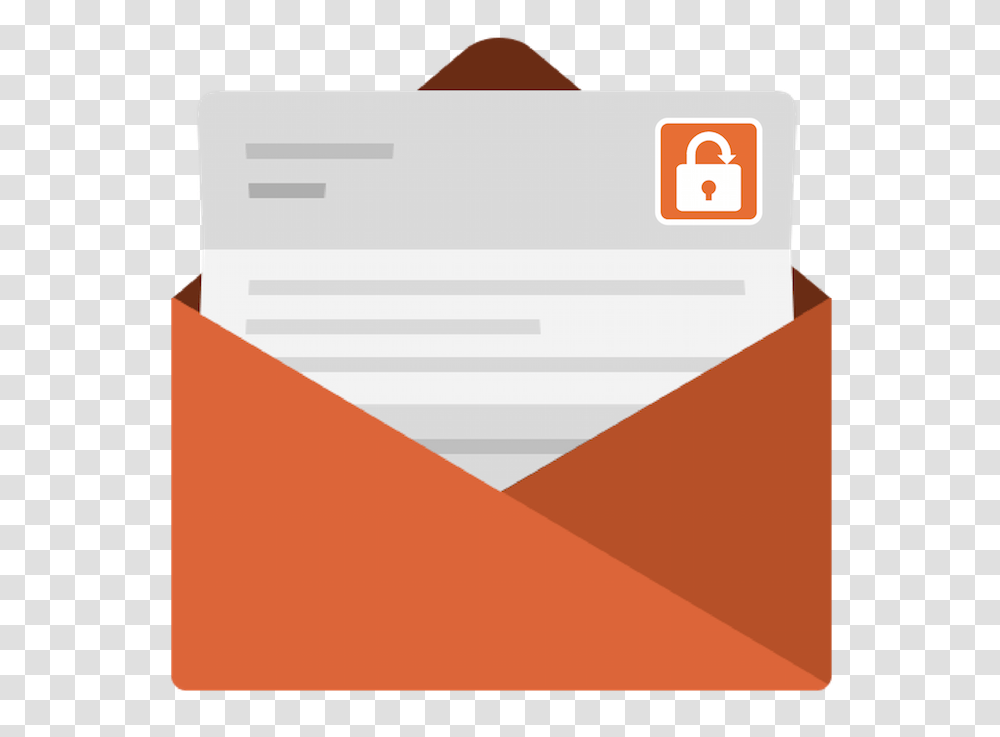 Encrypted Email And Secure Transfer For Client Serving, Envelope Transparent Png