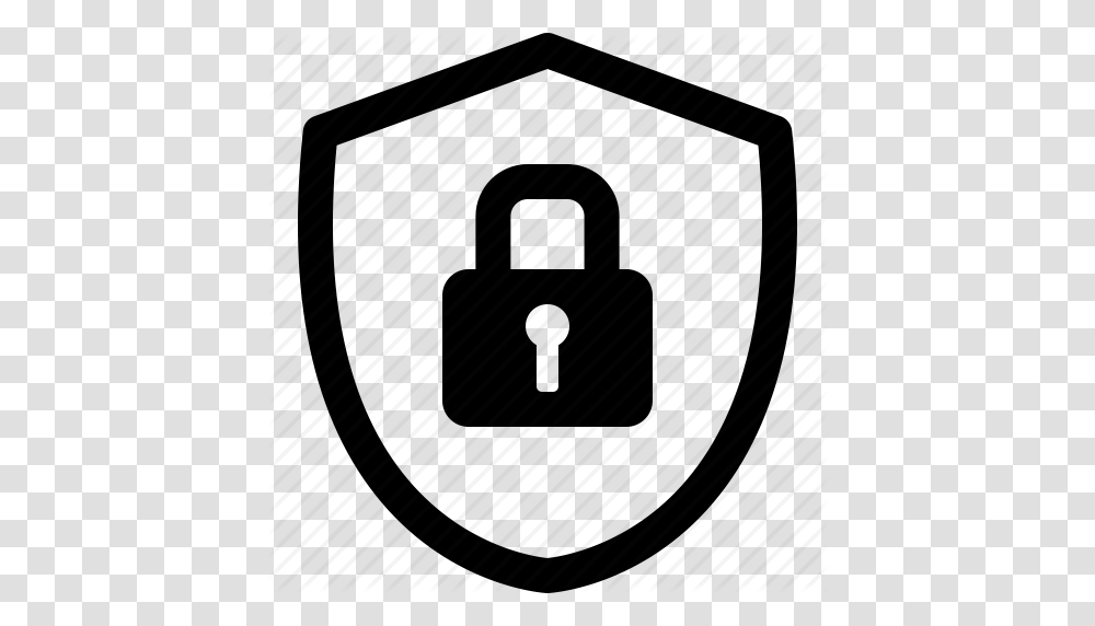 Encryption Firewall Lock Safe Secure Security Shield Icon, Combination Lock Transparent Png