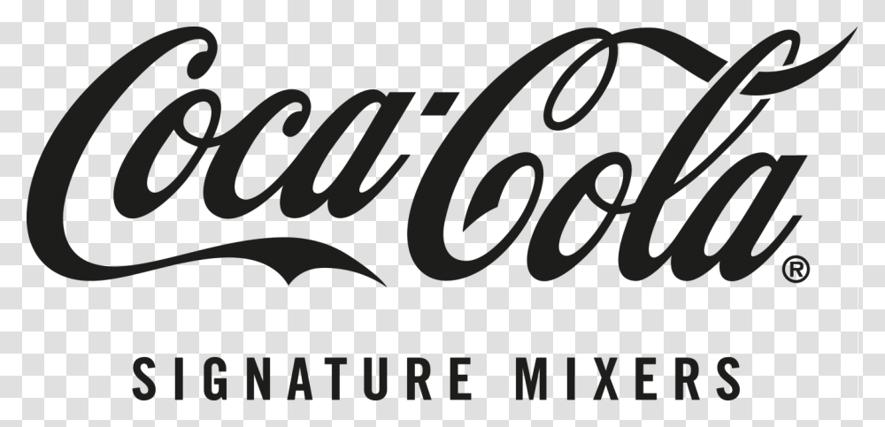 Ency 96 Image Coca Cola Signature Mixers Logo, Alphabet, Word Transparent Png