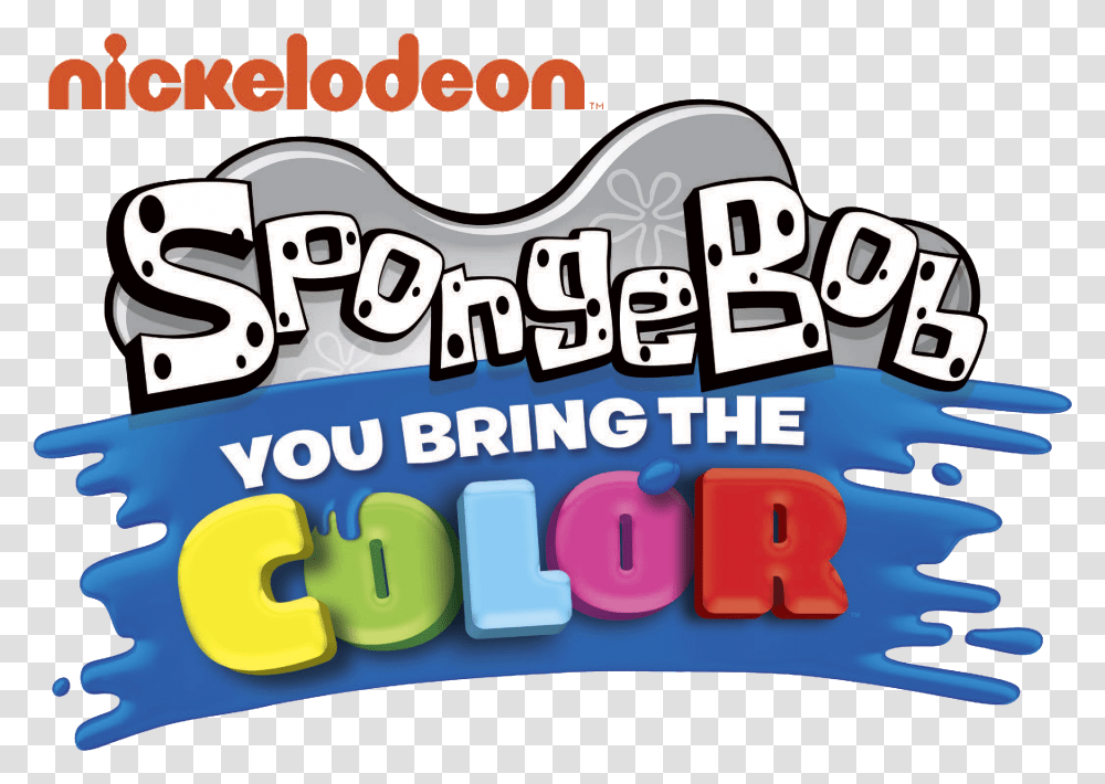 Encyclopedia Spongebobia Spongebob You Bring The Color, Word, Label, Alphabet Transparent Png