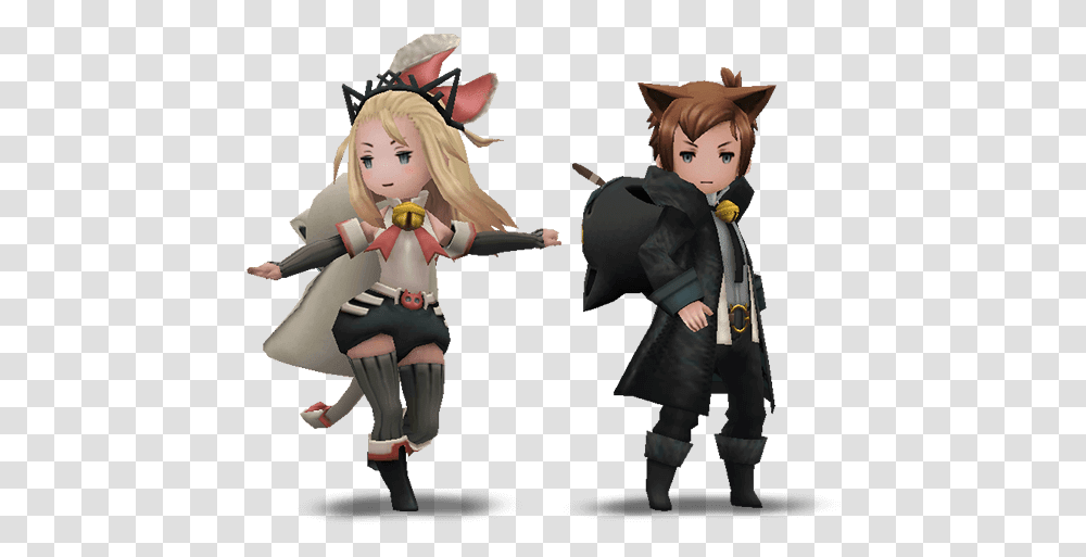 End Layer Bravely Second Catmancer, Person, Human, Toy, Doll Transparent Png