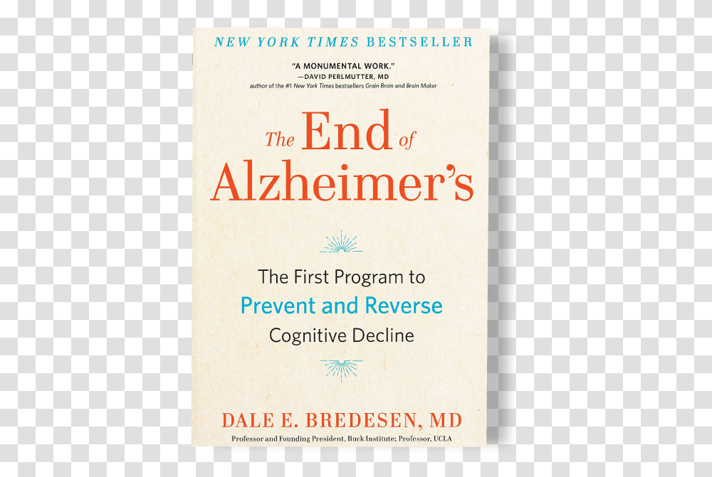 End Of Alzheimer S Poster, Novel, Book, Advertisement Transparent Png