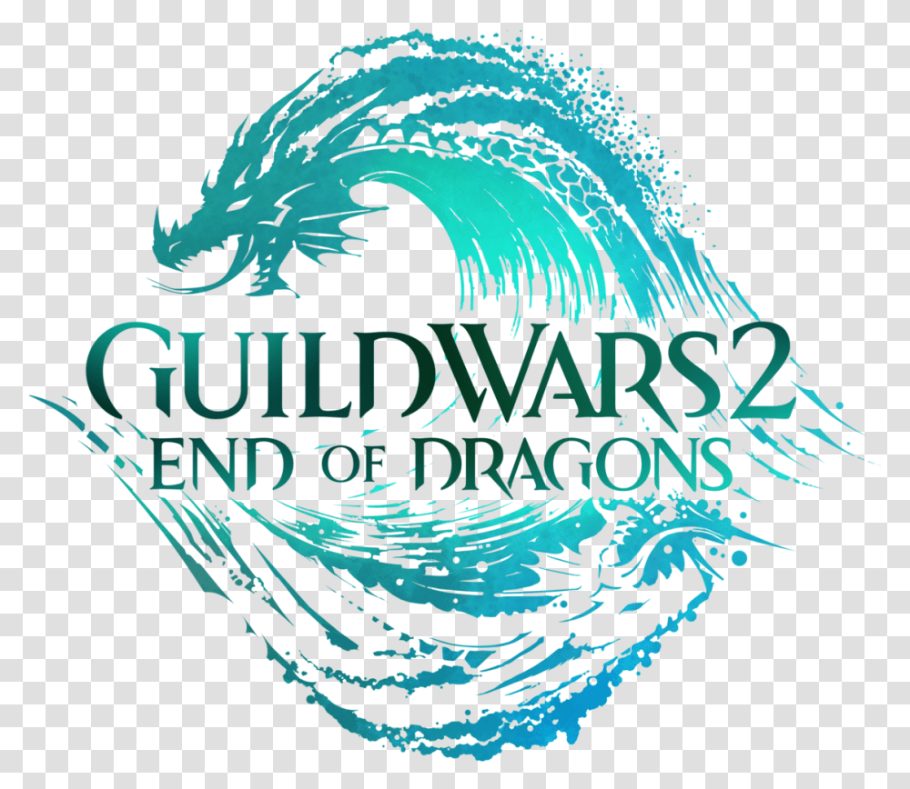 End Of Dragons Guild Wars 2 End Of Dragons, Text, Logo, Symbol, Trademark Transparent Png