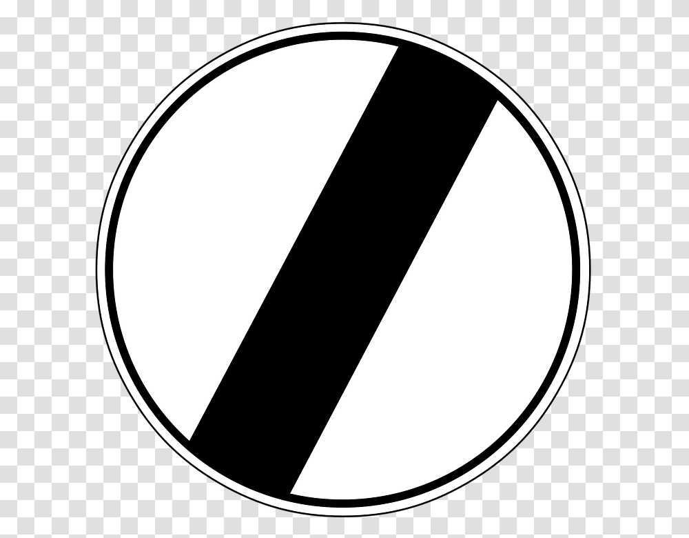 End Of Speed Limit, Sign, Road Sign Transparent Png