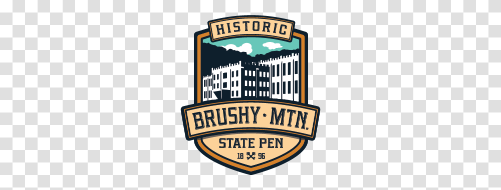 End Of The Line Moonshine Tour Brushy Mountain State Penitentiary, Logo, Label Transparent Png
