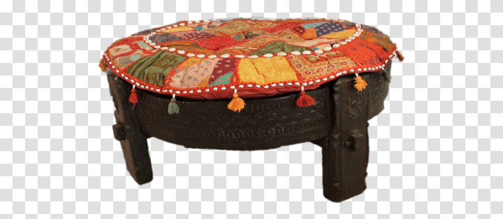 End Table, Furniture, Cushion, Pillow, Patchwork Transparent Png