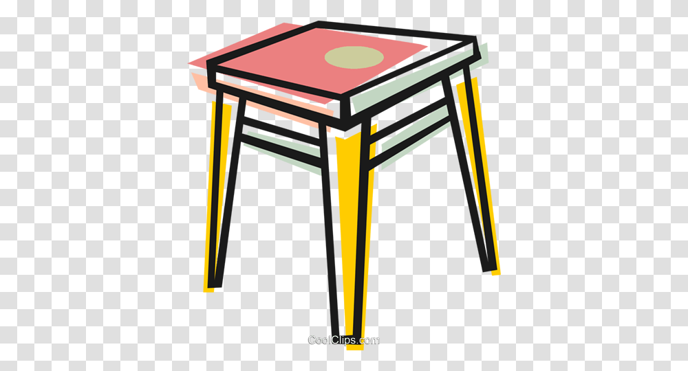End Table Royalty Free Vector Clip Art Illustration, Furniture, Chair, Gate, Coffee Table Transparent Png