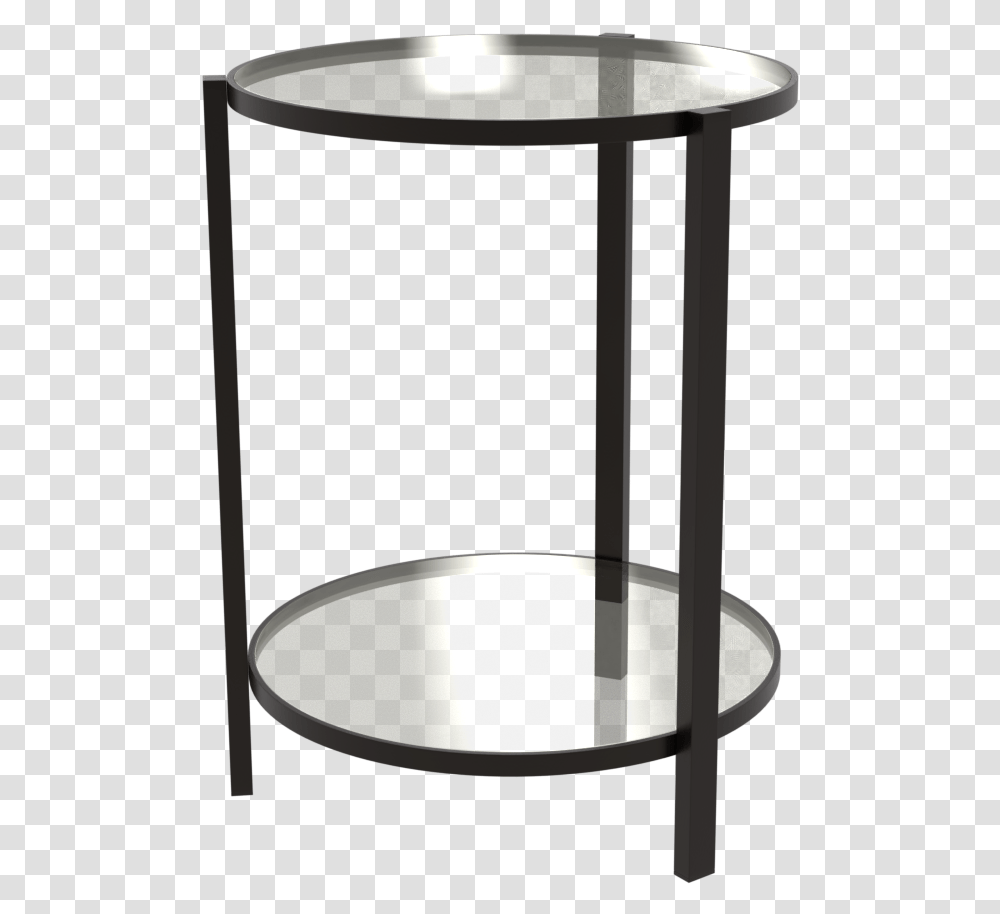 End Table, Tabletop, Furniture, Cylinder, Glass Transparent Png