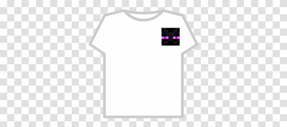 Enderman Badge Short Sleeve, Clothing, Apparel, T-Shirt, Long Sleeve Transparent Png