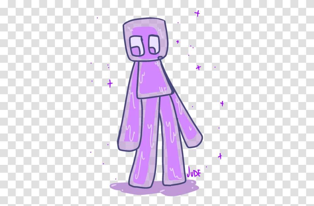 Enderman Minecraft Slime Enderman Minecraft Background, Clothing, Apparel, Fashion, Robe Transparent Png