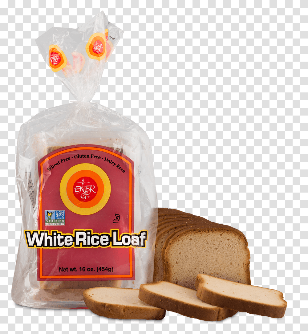 Ener G Bread White Rice Loaf, Food, Ketchup, Bread Loaf, French Loaf Transparent Png