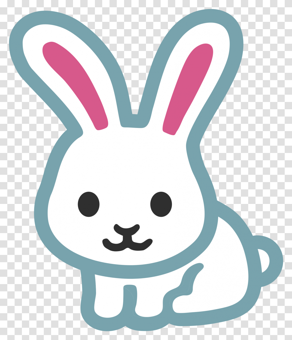 Energizer Bunny Clipart Cute Rabbit Emoji, Rodent, Mammal, Animal, Hare Transparent Png