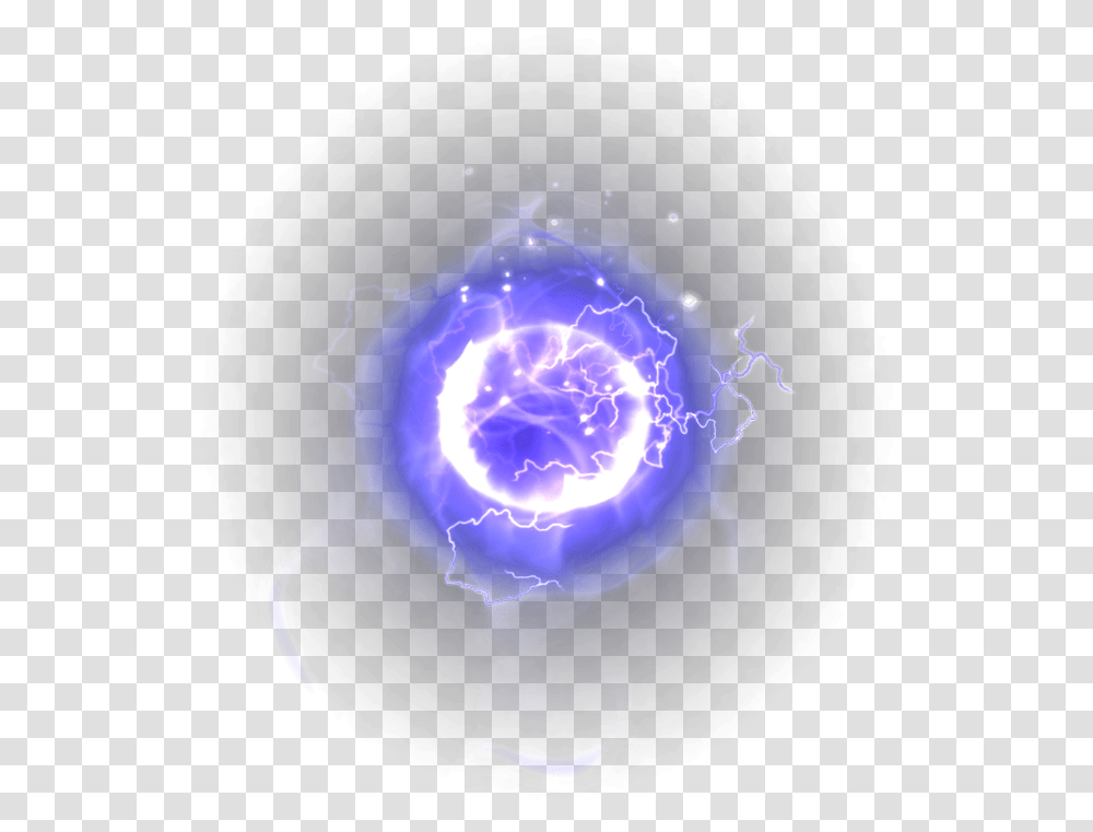 Energy Ball Bola Energia Ki Super Power Poder Lightning Ball No Background, Moon, Outer Space, Night, Astronomy Transparent Png