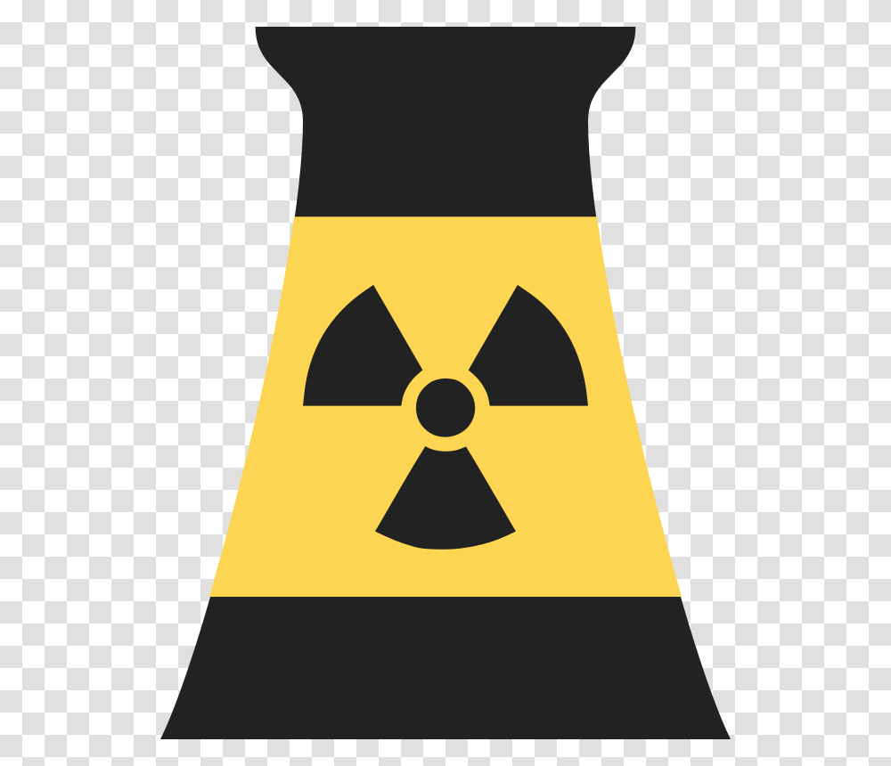 Energy Clipart Nuclear Energy, Triangle, Silhouette Transparent Png