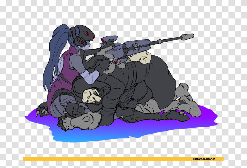 Energy Conservation Poster Overwatch Widowmaker And Reaper, Sniper, Soldier, Military Uniform, Army Transparent Png