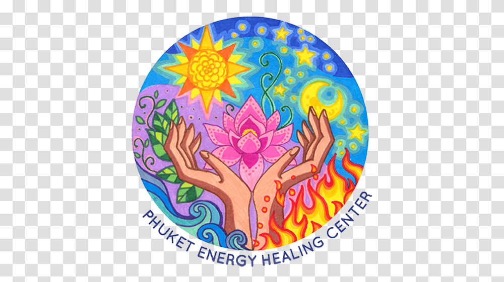 Energy Healing In Phuket Reiki And Magnetism Thailand Circle, Art, Graphics, Floral Design, Pattern Transparent Png