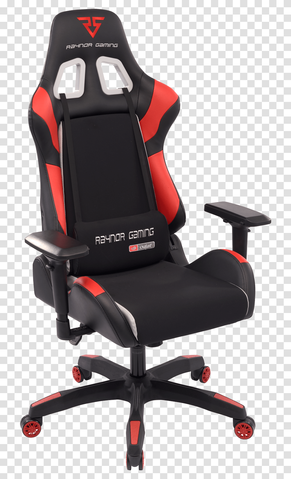 Energy Pro In Red Raynor Gaming Chair, Cushion, Furniture, Headrest, Car Seat Transparent Png