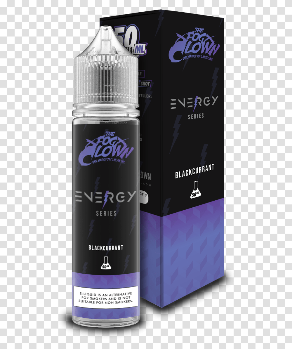 Energy Series Blackcurrant By The Fog Clown Electronic Cigarette, Tin, Can, Bottle, Spray Can Transparent Png
