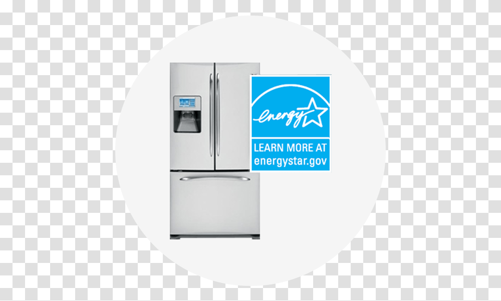 Energy Star Certified Refrigerators Circle, Appliance, Mailbox, Letterbox Transparent Png