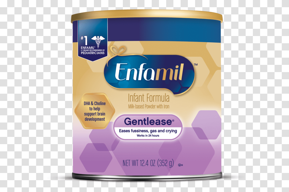 Enfamil Infant Formula, Label, Tin, Food Transparent Png