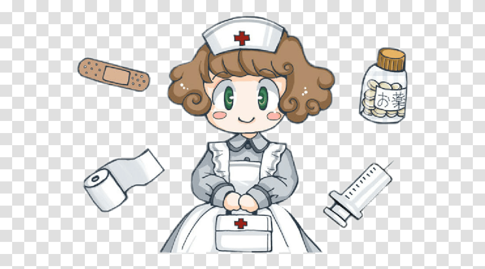 Enfermera Clipart Herramientas De La Enfermera, First Aid, Logo, Trademark Transparent Png