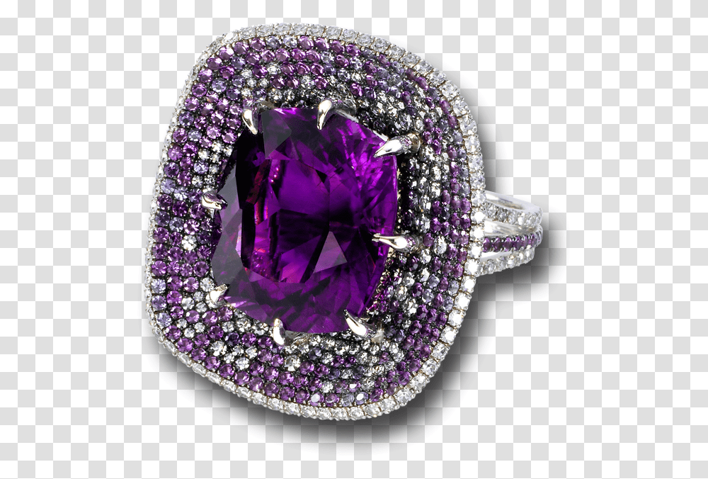 Engagement Ring, Jewelry, Accessories, Accessory, Amethyst Transparent Png