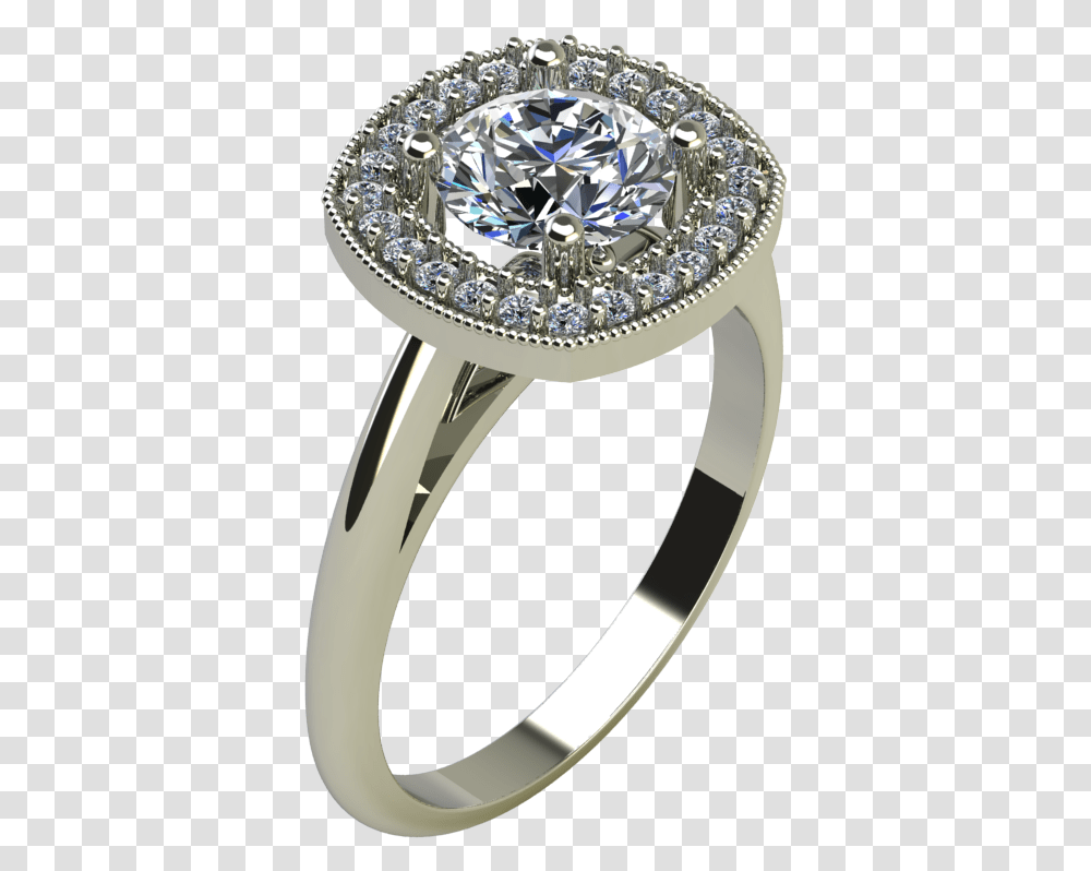 Engagement Ring Milgrain Cushion, Accessories, Accessory, Jewelry, Diamond Transparent Png