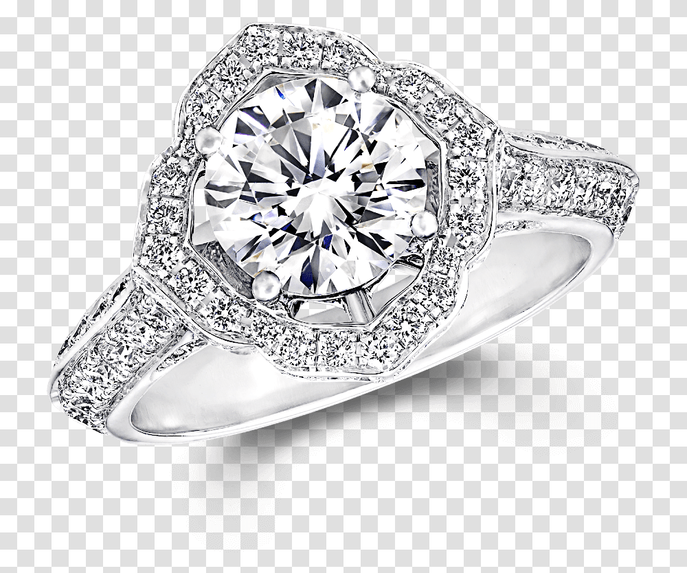 Engagement Ring Star Flower Round Brilliant Cut Graff Engagement Ring, Accessories, Accessory, Diamond, Gemstone Transparent Png