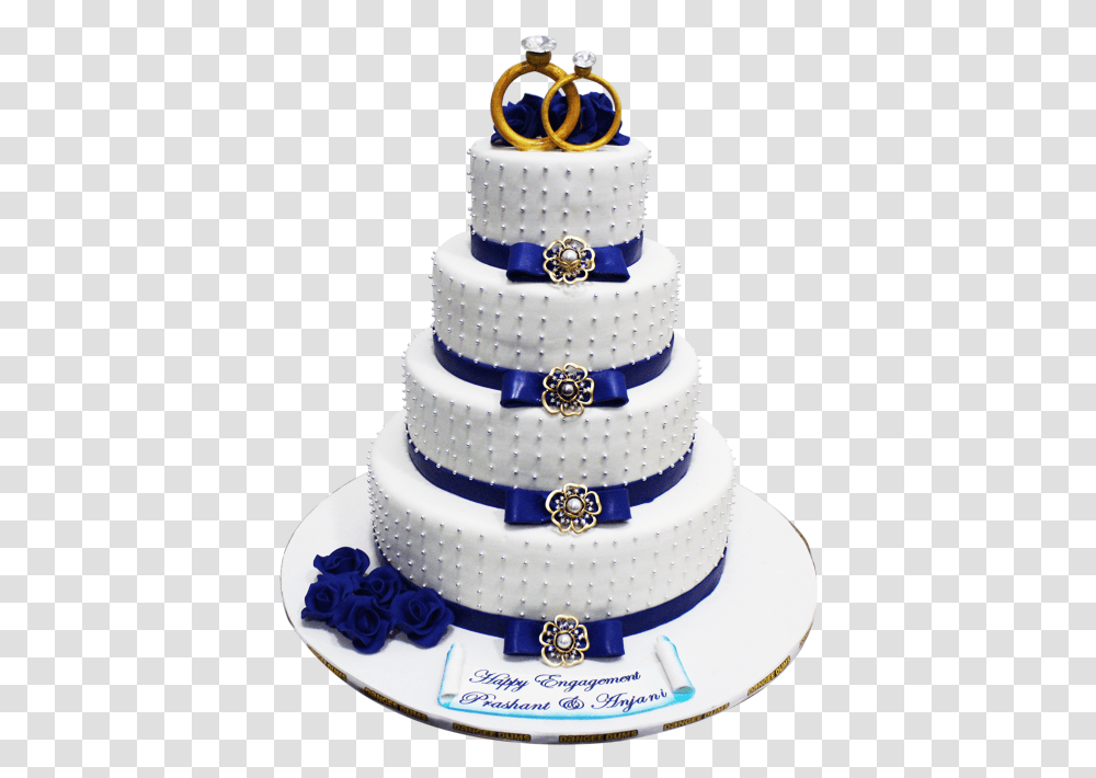 Engagement Two Layer Cake, Dessert, Food, Wedding Cake Transparent Png