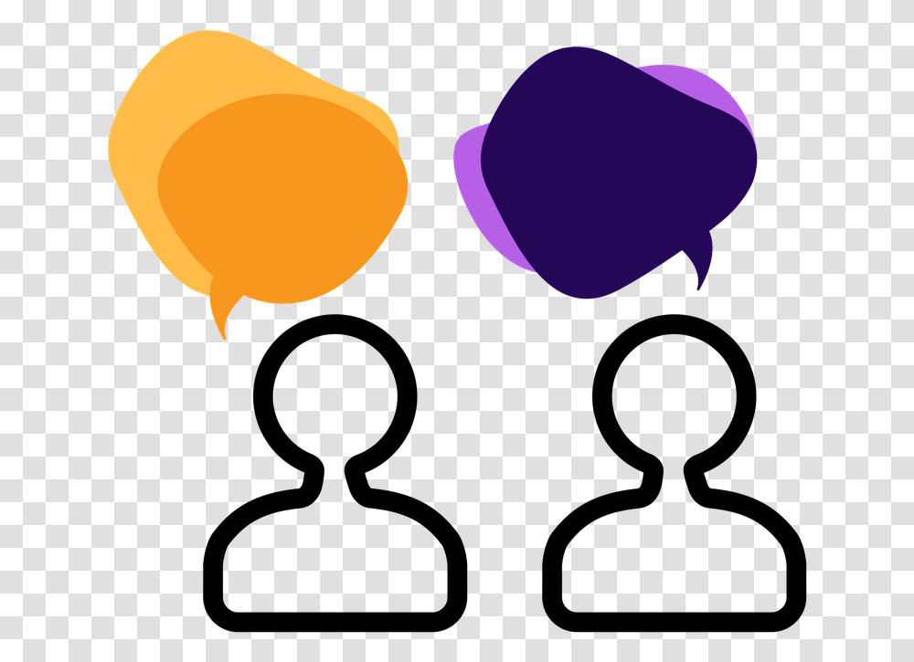 Engaging Family Members Friends Graphic Two People Talking, Plant, Lighting, Food, Pac Man Transparent Png