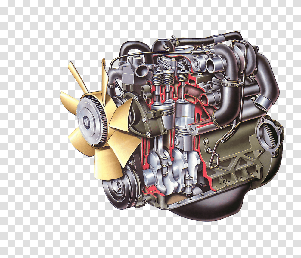 Engine, Car, Motor, Machine, Turbine Transparent Png