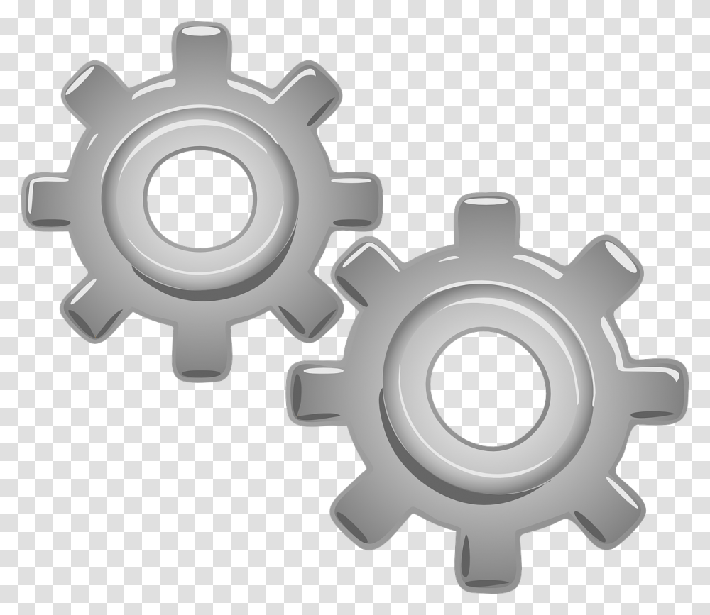 Engine Gear, Machine, Cross Transparent Png