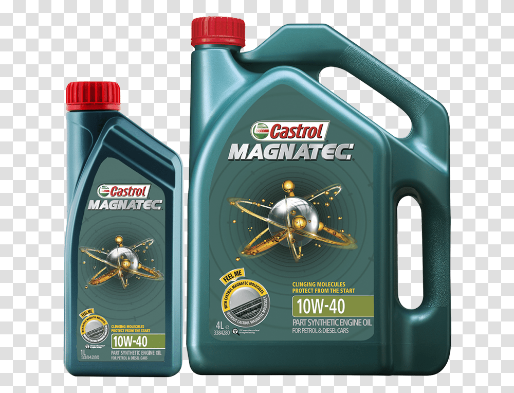 Engine Oil Castrol Magnatec 10w 40, Bottle, Label, Mobile Phone Transparent Png