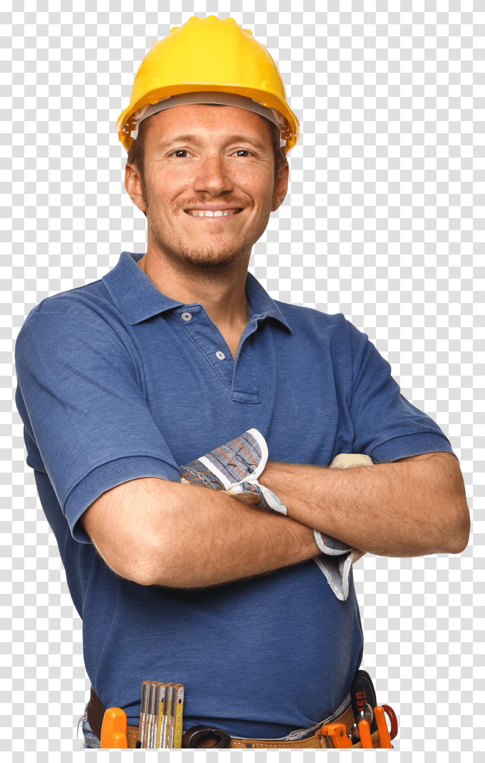 Engineer High Quality Image Worker, Person, Human, Hardhat, Helmet Transparent Png