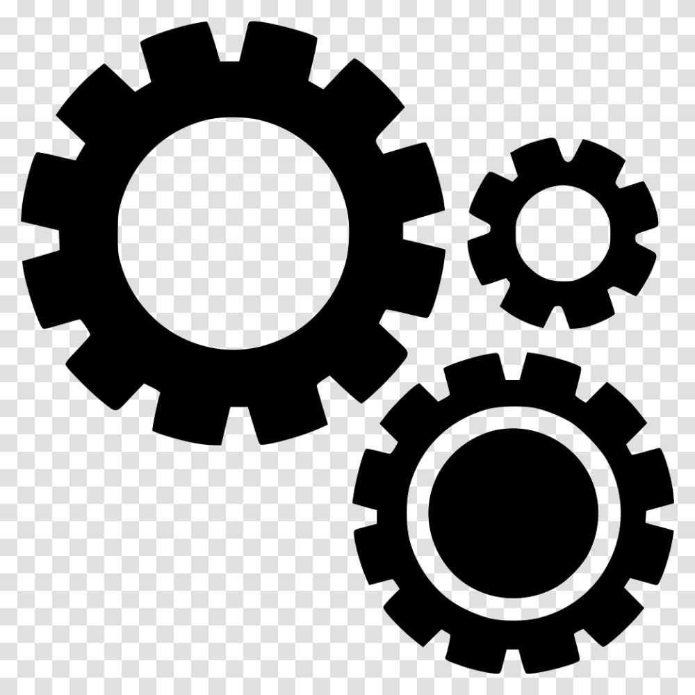 Engineer Mechanical Engineering Icon, Machine, Gear, Cross Transparent Png