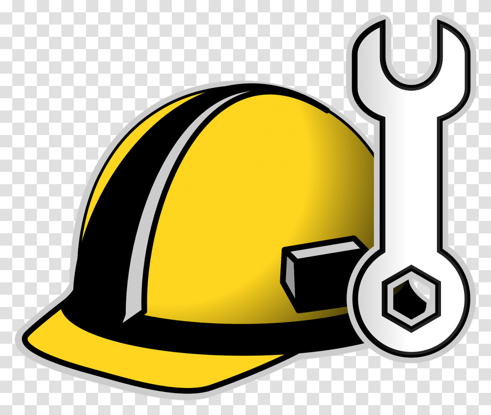 Engineer Tools Clip Art, Apparel, Hardhat, Helmet Transparent Png
