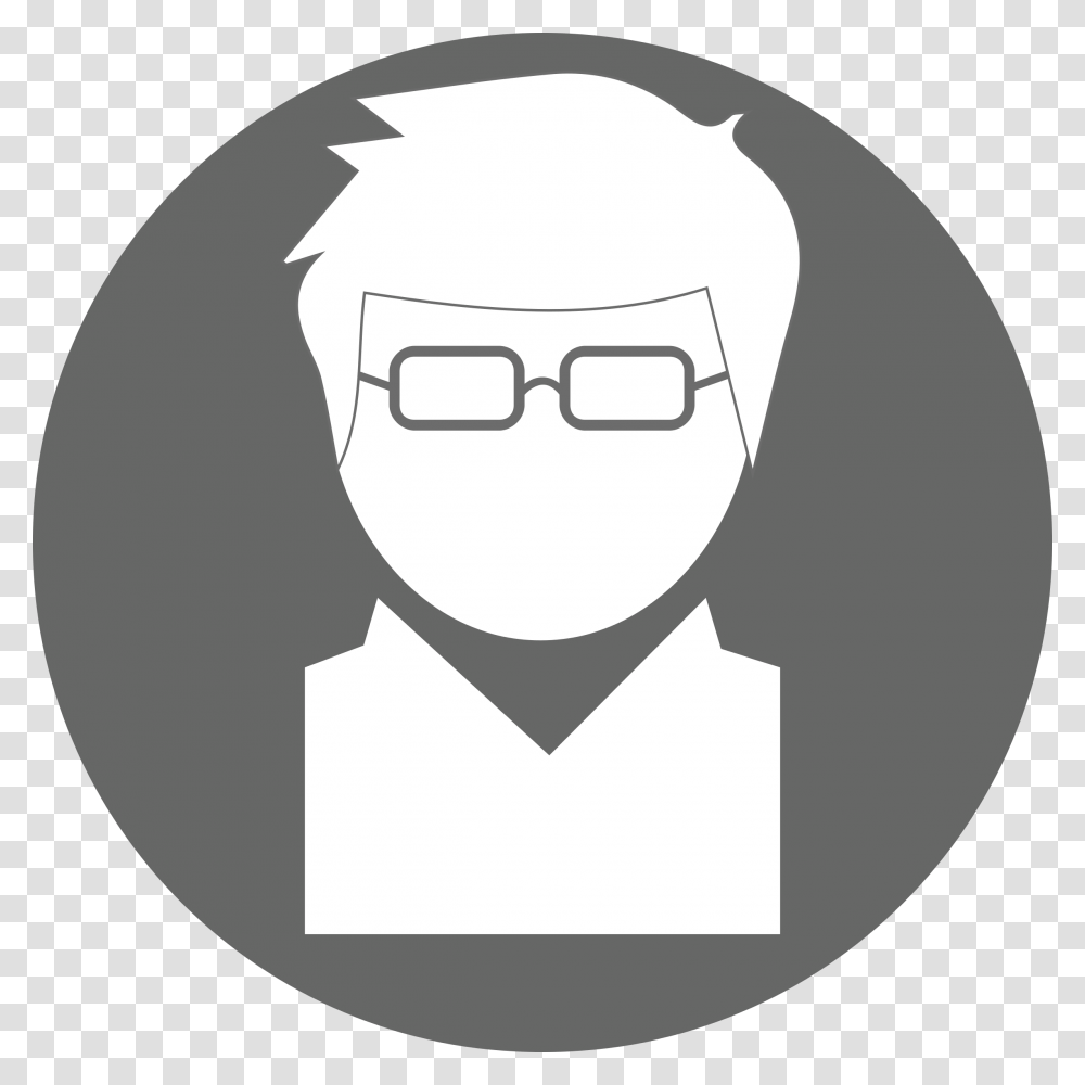 Engineer White On Grey Clip Arts Small User Icon, Sunglasses, Accessories, Label Transparent Png