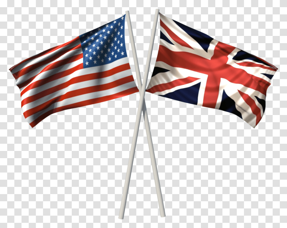 England And America Flag, American Flag Transparent Png