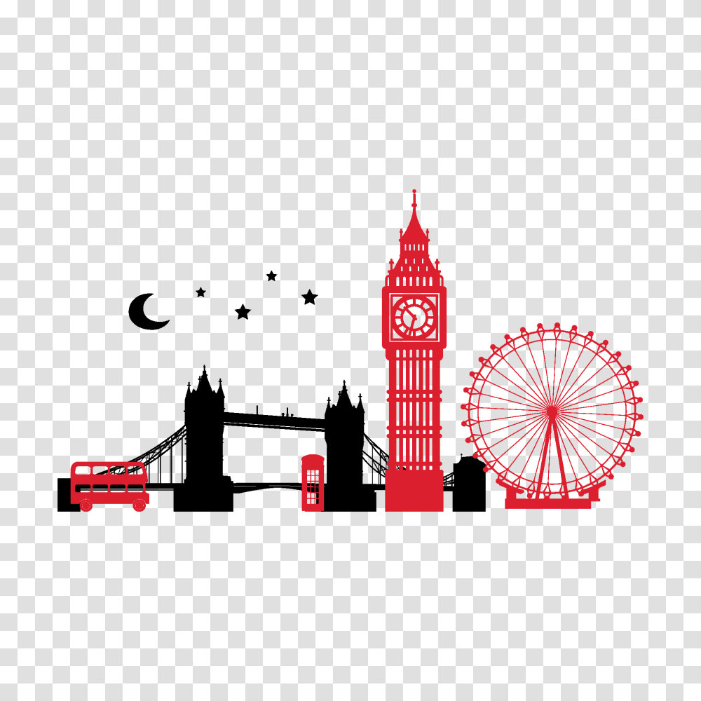 England, Country, Bird, Animal, Ferris Wheel Transparent Png