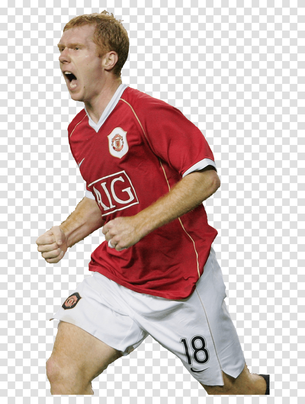 England Scholes National Football Paul Scholes, Clothing, Person, People, Sleeve Transparent Png