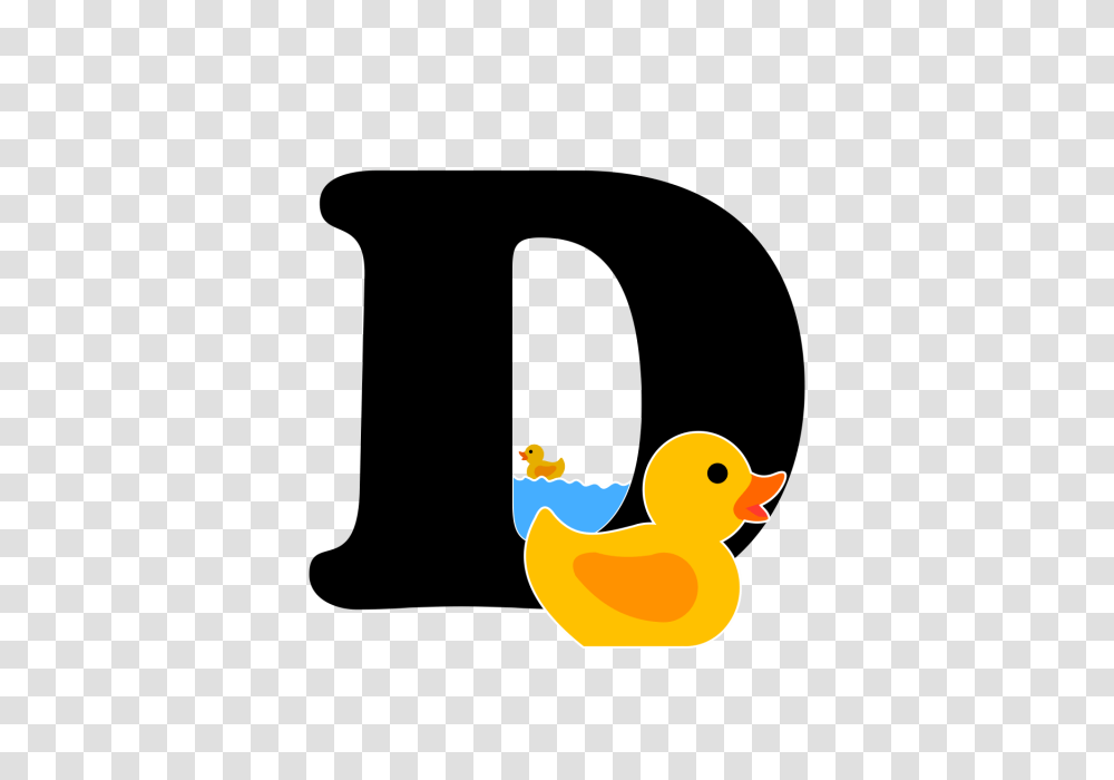 English Alphabet With Picture Letter D English Letter Cartoon, Number, Bird Transparent Png
