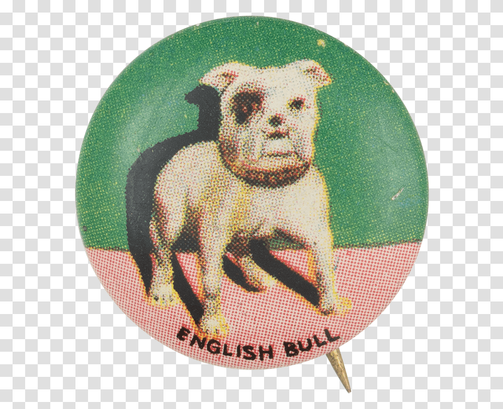 English Bull Art Button Museum Bull And Terrier, Logo, Trademark, Badge Transparent Png